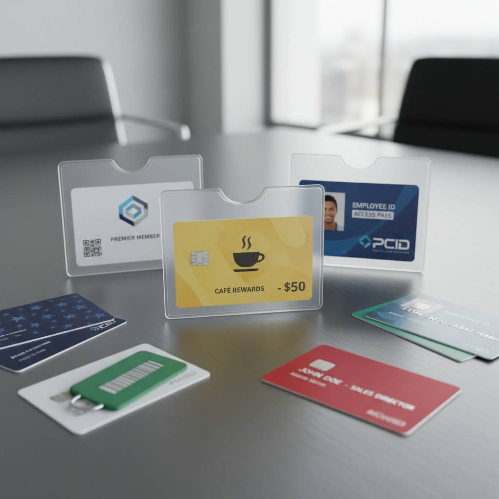 Custom Plastic Card Carriers & Accessories