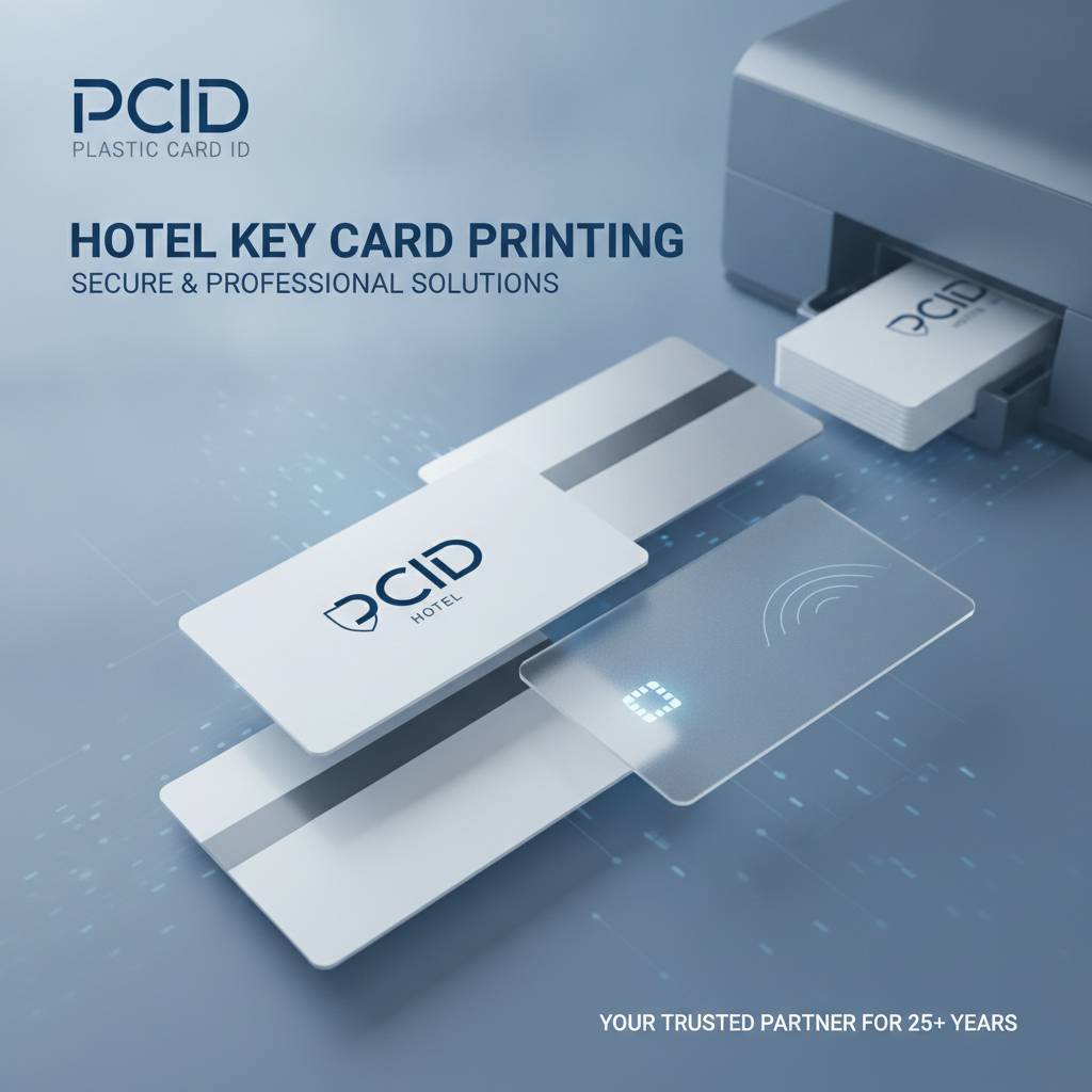 Our Hotel Key Card Printing Process
