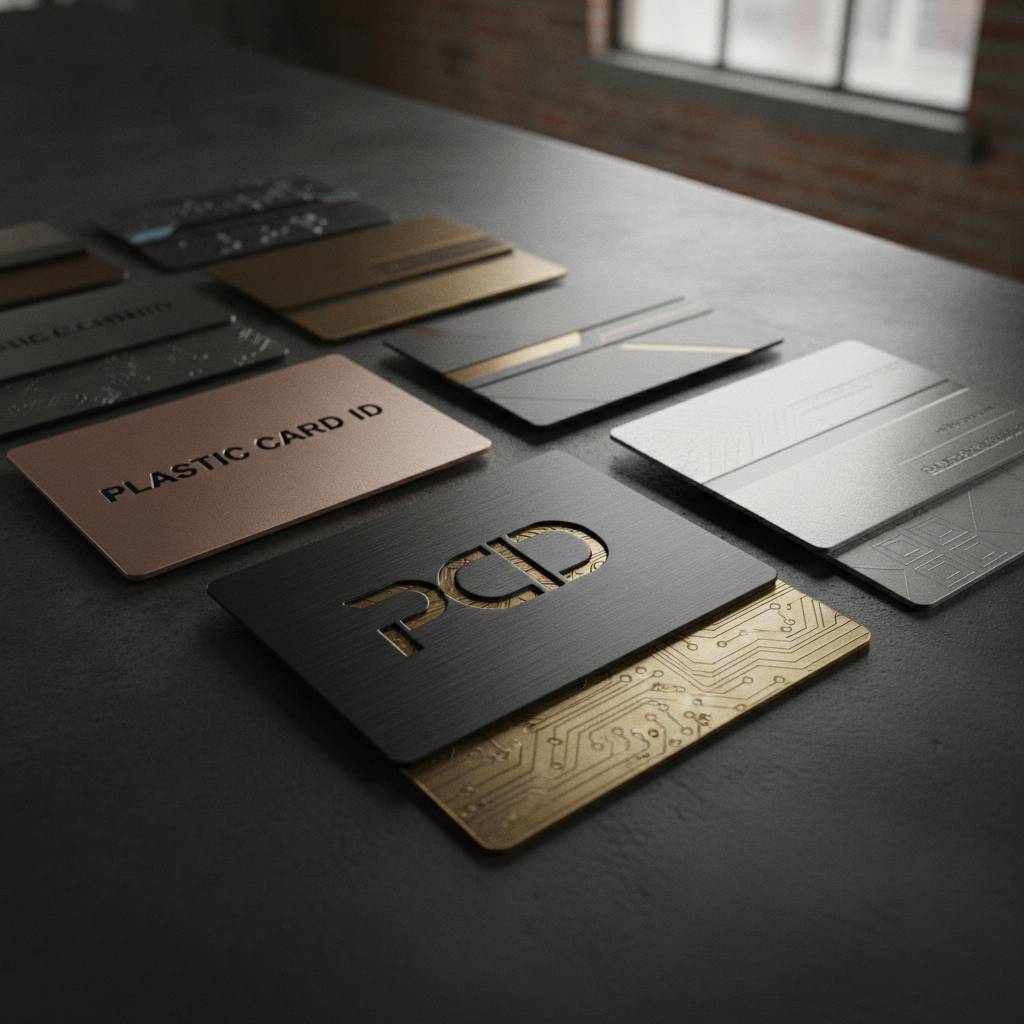 Our Metal Business Card Materials and Finishes