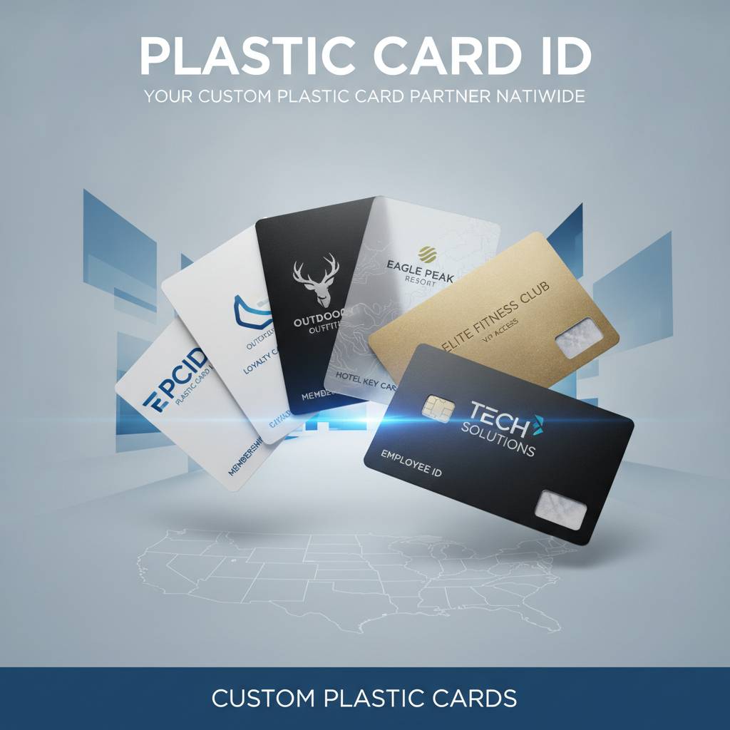 Take the Next Step With Plastic Card ID: Your Custom Plastic Card Partner Nationwide