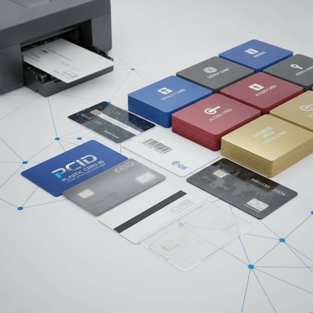 Our Full Range of Custom Plastic Cards for Every Business Need